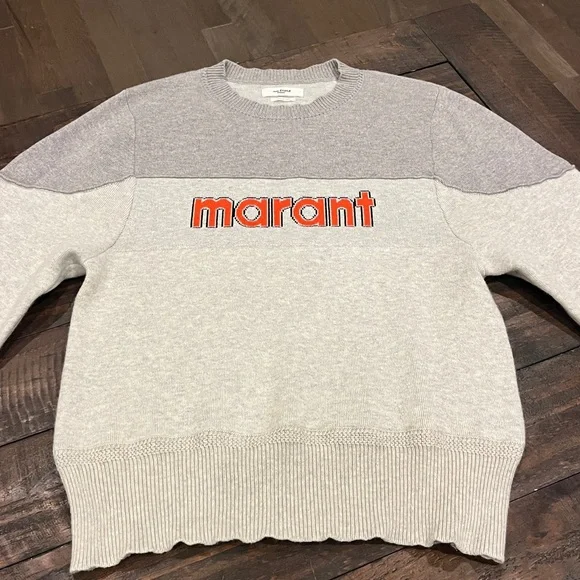 Isabel Marant Etoilè Kedy Intarsia Knit Sweater/Jumper EU 38=M - Picture 3 of 16